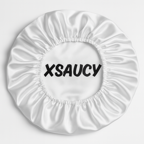 XSaucy SilkGuard™ Bonnet ( White )