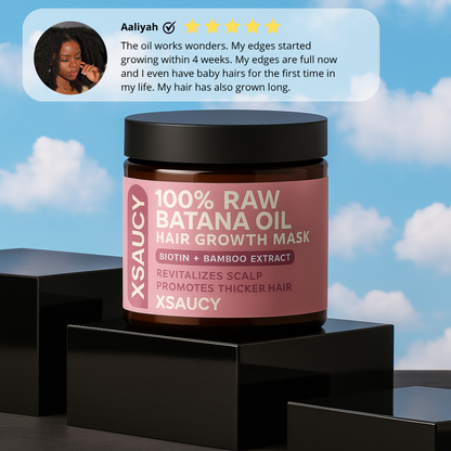 Raw, Organic Batana Oil for Thicker, Stronger Hair – 120 mL
